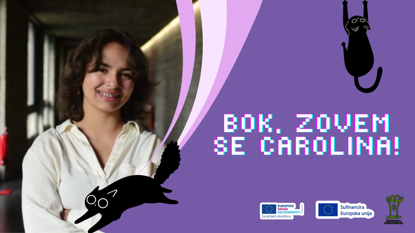 Upoznajte našu novu volonterku Carolinu